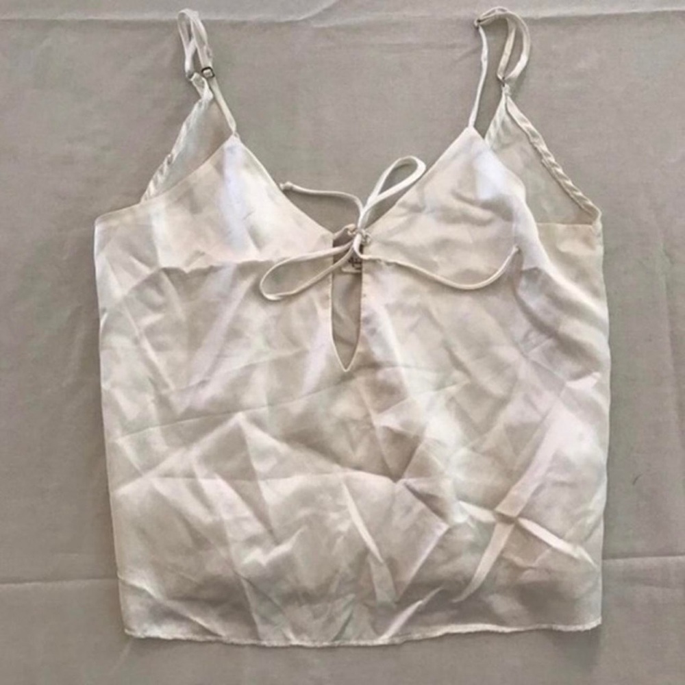 Brandy Melville Silk tank top